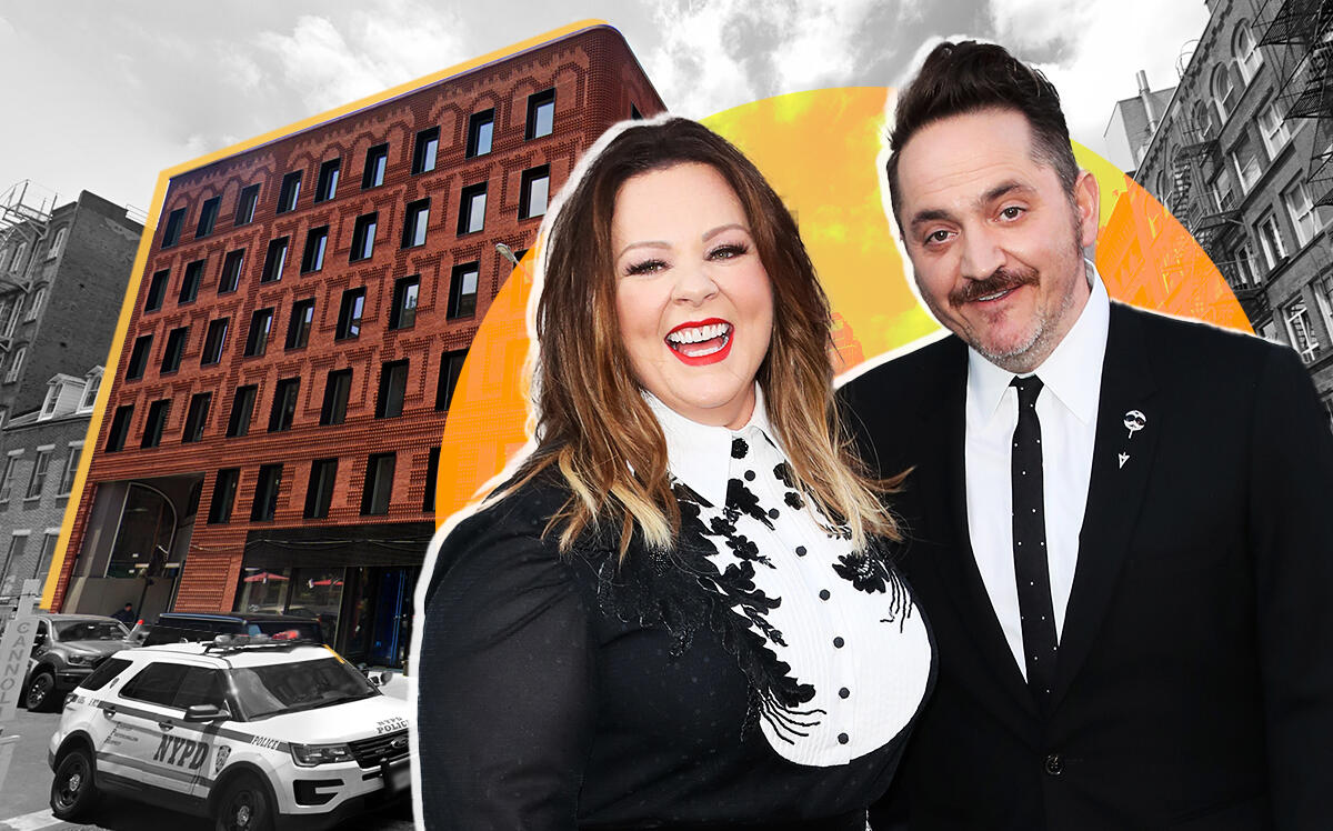 185 Grand Street in Manhattan, NYC with Melissa McCarthy and Ben Falcone (Google Maps, Getty)