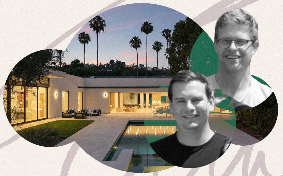 Whatnot's Logan Head and Grant Lafontaine with 410 Doheny Road (Whatnot Inc, Compass)