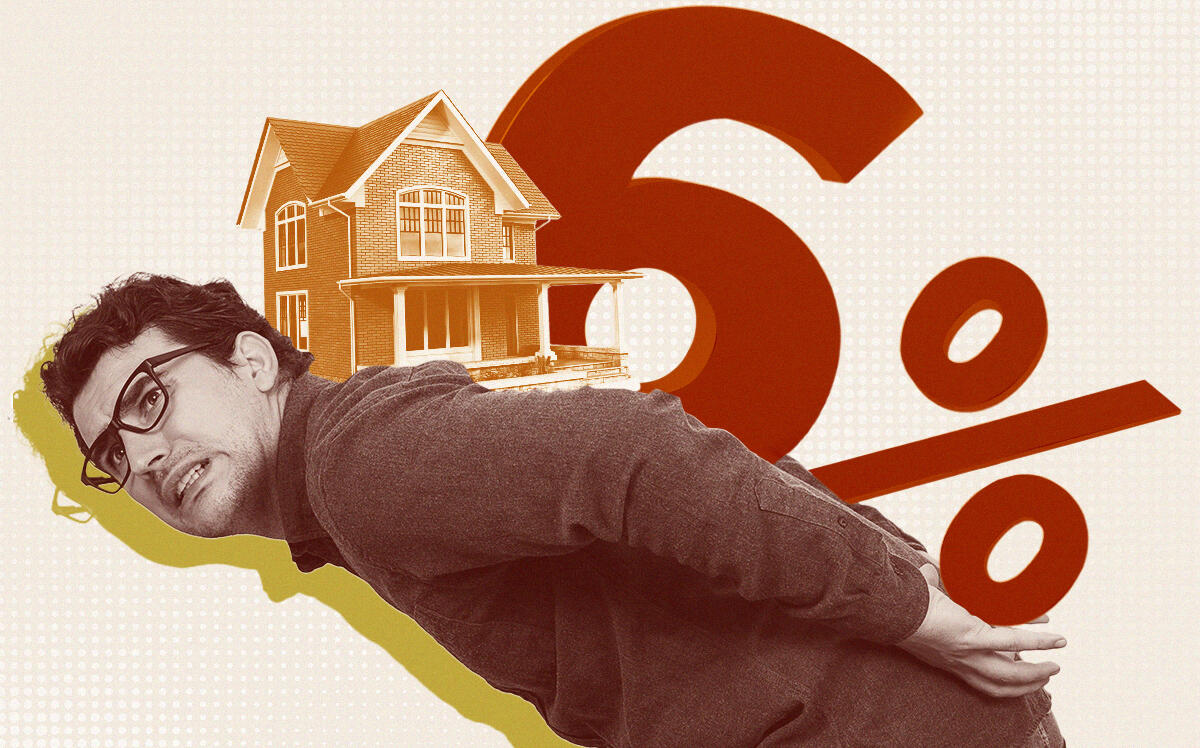 Mortgage rates hit 6%