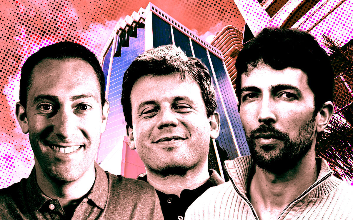 From left: Belong co-founders Tyler Infelise, Ale Resnik, and Owen Savir (Belong, Getty Images, Google Maps)