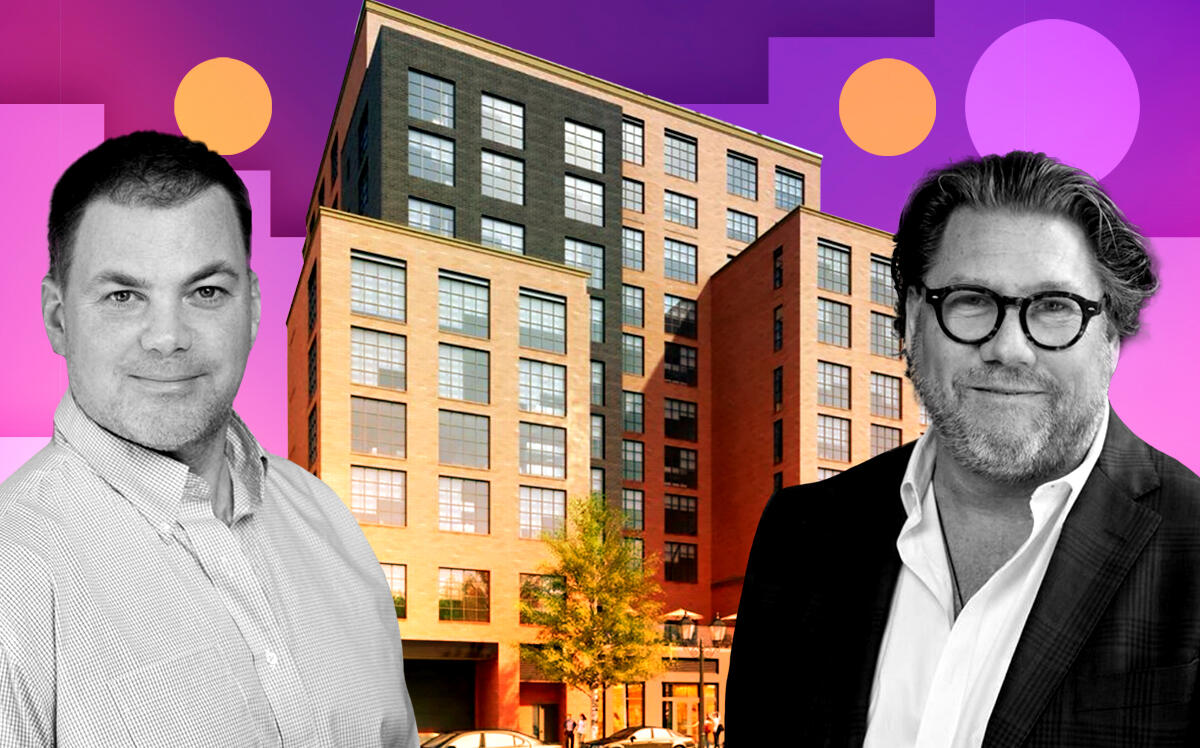 Condor Partners' Michael McLean and Solomon Barket with 1528 North Wells Street (Condo Partners, Getty, Pappageorge Haymes)