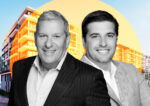 Robert Suris and Jeffrey Ardizon of The Estate Companies and Renderings of the project at 2000 Van Buren Street and 2001 Van Buren Street (The Estate Companies)