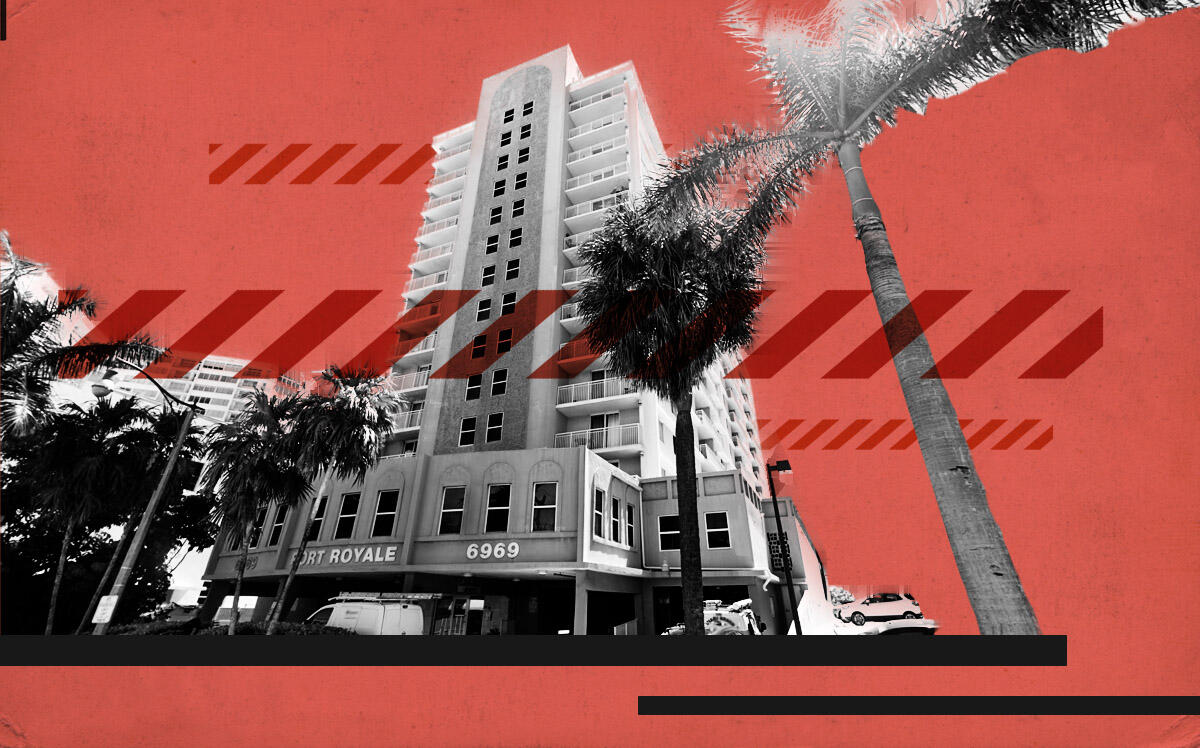 Port Royale Condominium in Miami Beach at 6969 Collins Avenue (Google Maps, Getty)