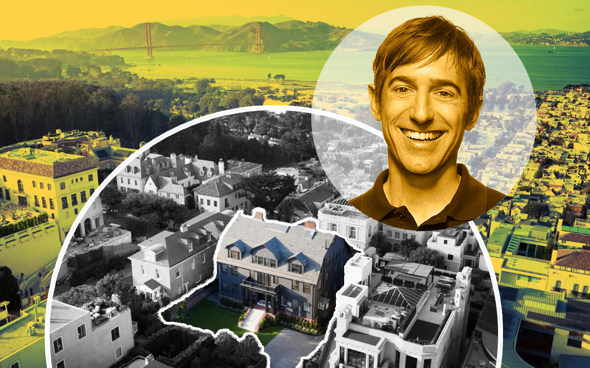 Zynga founder Mark Pincus and 2950 Pacific Avenue in San Fransisco (Wikipedia, Compass)