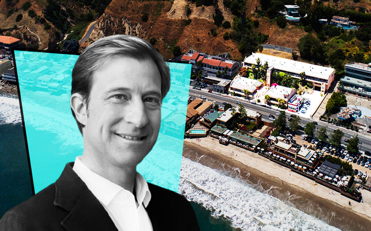 Knotel CEO Michael Gross and 22761 Pacific Coast Highway (CBRE, Newmark)