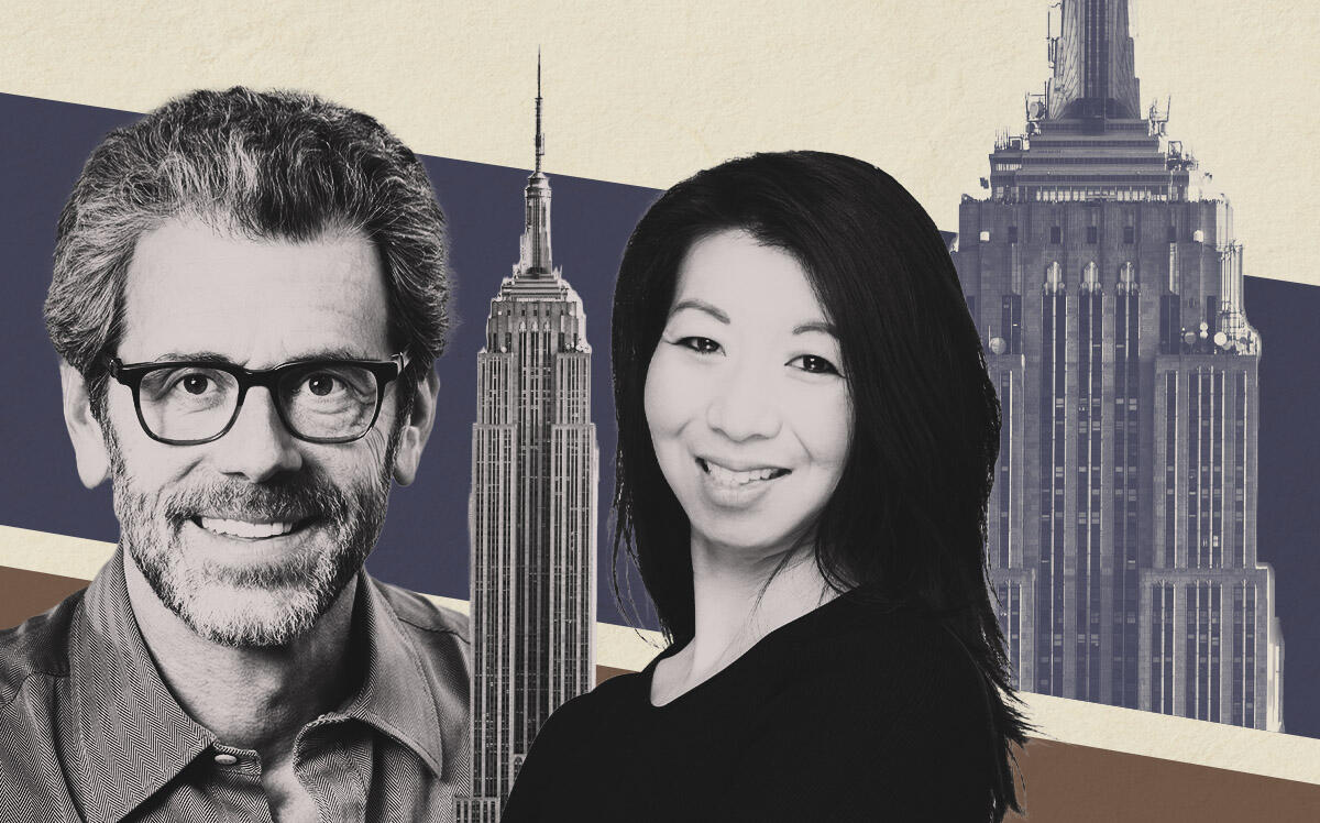 Empire State Realty Trust's Tony Malkin and Christina Chiu (Empire State Realty Trust, Getty)