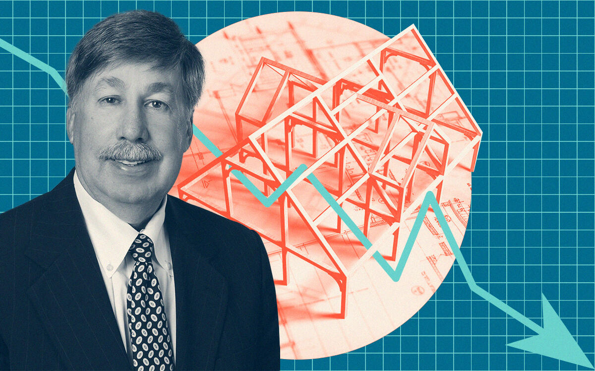 Photo illustration of NAHB's Jerry Konter (National Association of Home Builders, Getty)
