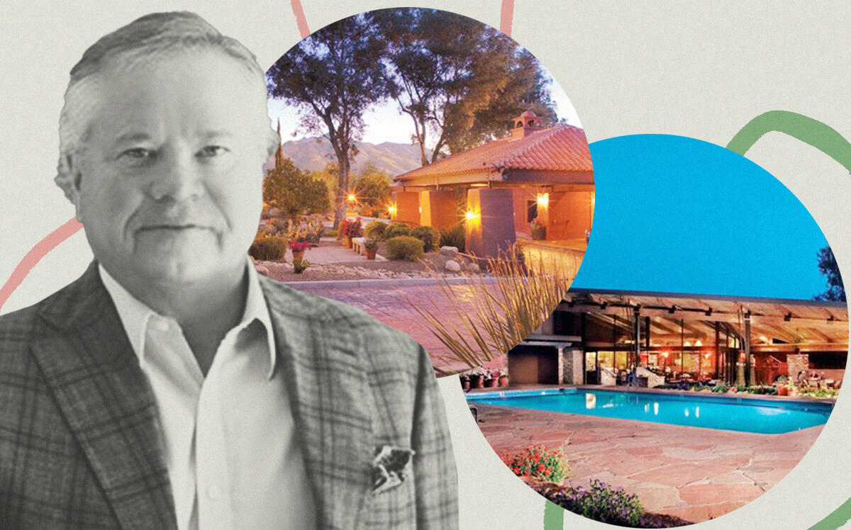 Crescent Real Estate's John Goff with Canyon Ranch resort (Crescent Real Estate, Getty)