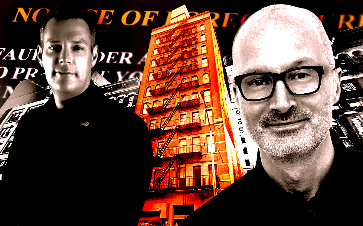 From left: Omnia Group’s David Paz and Ace Hotel’s Brad Wilson along with 225 Bowery Street (Getty, Google Maps, LinkedIn/David Paz, LinkedIn/Brad Wilson)