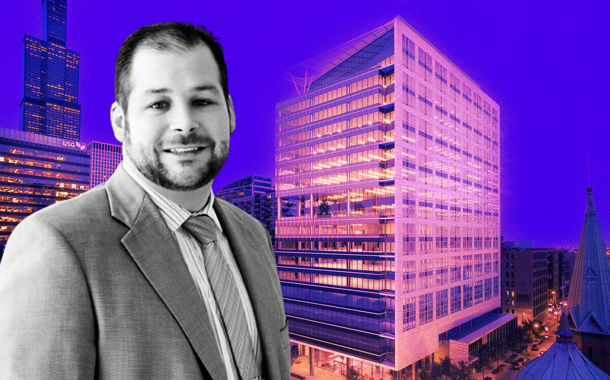The Instant Group's Brian Childers and 625 W. Adams Street (Instant Offices, 625 W. Adams)