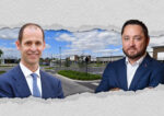 Monarch Town Center at 12503-12681 Miramar Parkway in Miramar with PGIM Real Estate’s Eric Adler and Stile’s Kenneth Stiles (Google Maps, PGIM, Stiles, Getty)