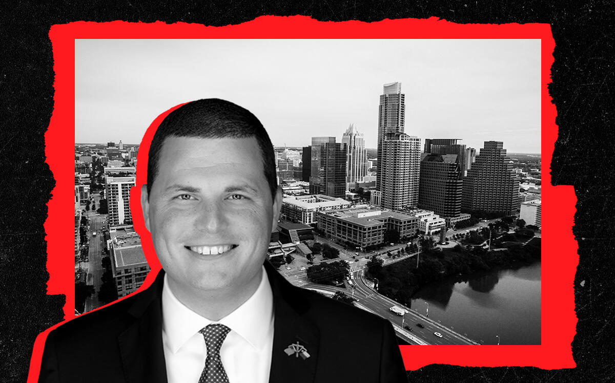Republican State Representative Jared Patterson and the City of Austin (Getty, Jared Patterson)
