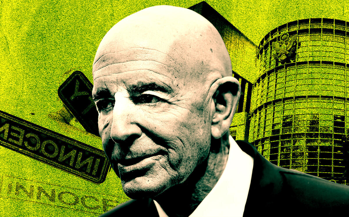 A photo illustration of Colony Capital founder Tom Barrack (Getty)