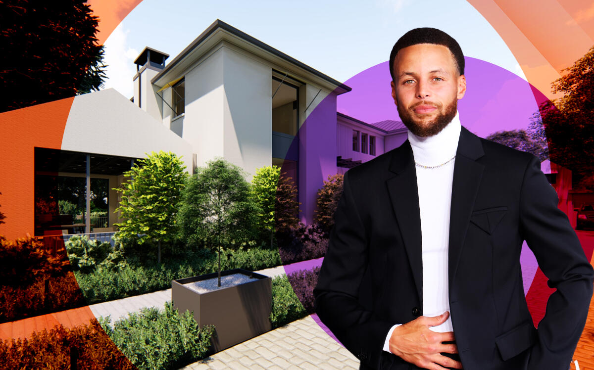 Steph Curry and 247 Polhemus Avenue, Atherton (Studio Green, Getty)