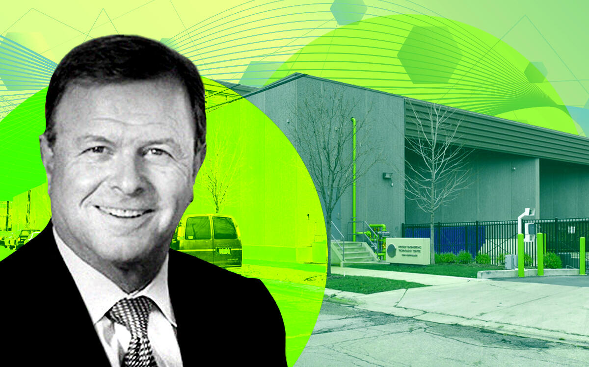 LBA Logistics’ Phil Belling with 1300 North Branch Street