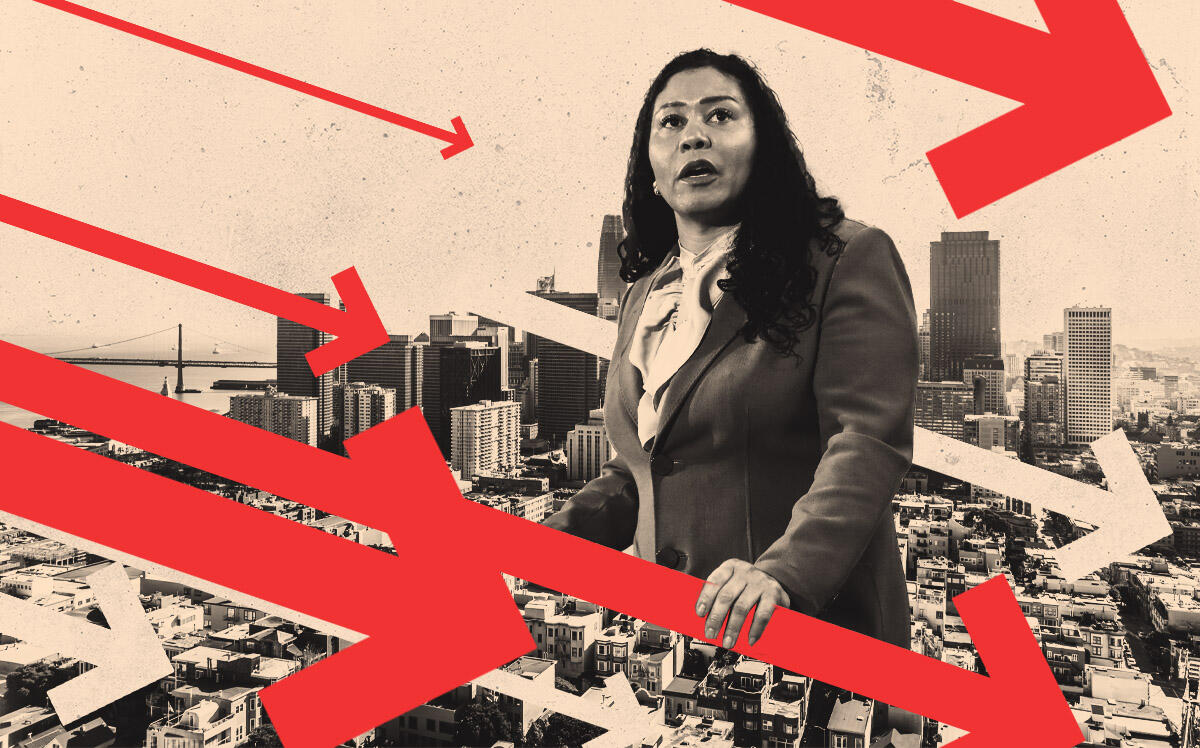San Francisco Mayor London Breed (Illustration by Kevin Cifuentes for The Real Deal with Getty Images)