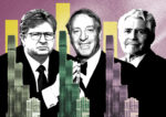 From left: A photo illustration of Grupo Mexico's German Larrea, Steven A. Crown, and Bryan Cressey along with the Residences at The St. Regis Chicago (Getty, Grupo Mexico, The St. Regis Chicago)
