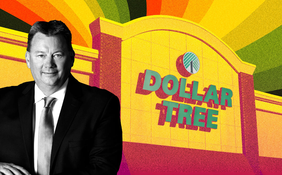 Dollar Tree CEO Michael Witynski (LinkedIn, Getty)