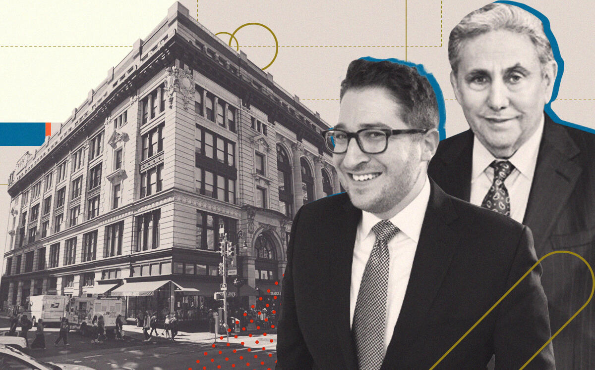 CompStak’s Michael Mandel and GFP’s Jeff Gural with 675 Sixth Avenue (LinkedIn, GFP Real Estate, Google Maps, Getty)