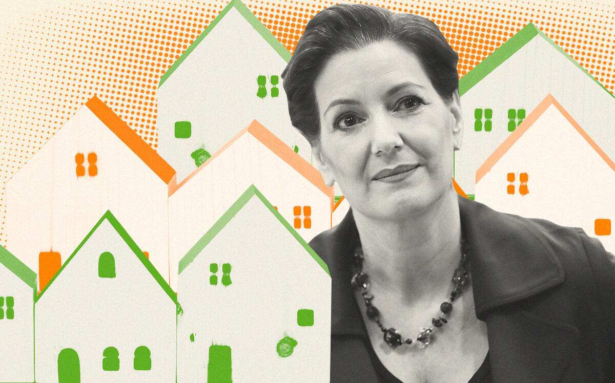 Outgoing Mayor Libby Schaaf (Illustration by The Real Deal with Getty)