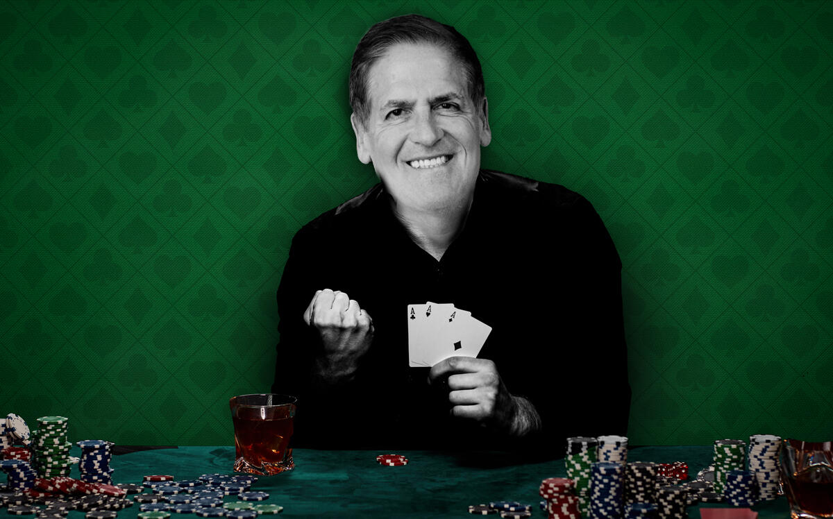 Photo illustration of Mark Cuban (Getty; Illustration by The Real Deal)