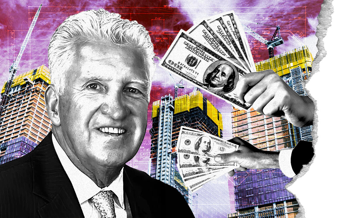A photo illustration of the former president of the New York State Building and Construction Trades Council James Cahill (Getty, NYS Building & Construction Trades Council)