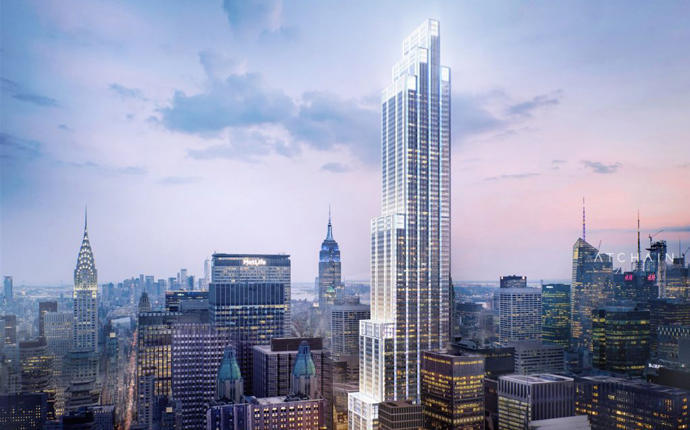 A rendering of 270 Park Avenue (ATCHAIN)