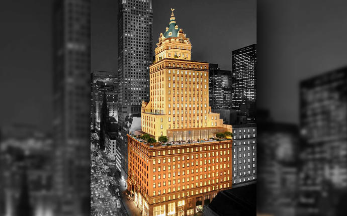 A rendering of the Crown Building conversion (OKO Group)