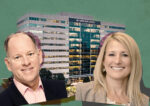 231 North Martingale Road; Colliers International Alissa Adler and John Homsher (Loopnet, Getty, Colliers International)