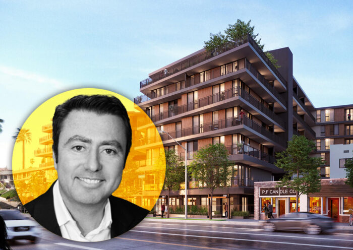 Cypress Equity Investments' Michael Sorochinsky and 2225 Sunset Boulevard (Cypress Equity Investments, Ottinger Architects)