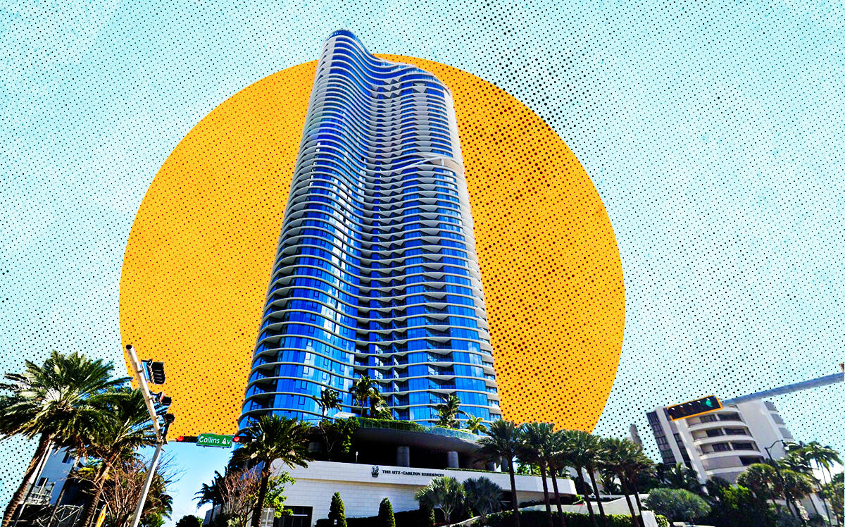 Ritz-Carlton Sunny Isles at 15701 Collins Ave Suite 4401 in Sunny Isles Beach (Google Maps)