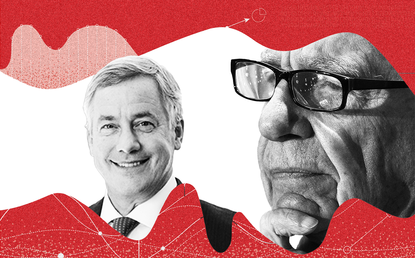 CoStar Group’s Andrew Florance and News Corporation's Rupert Murdoch