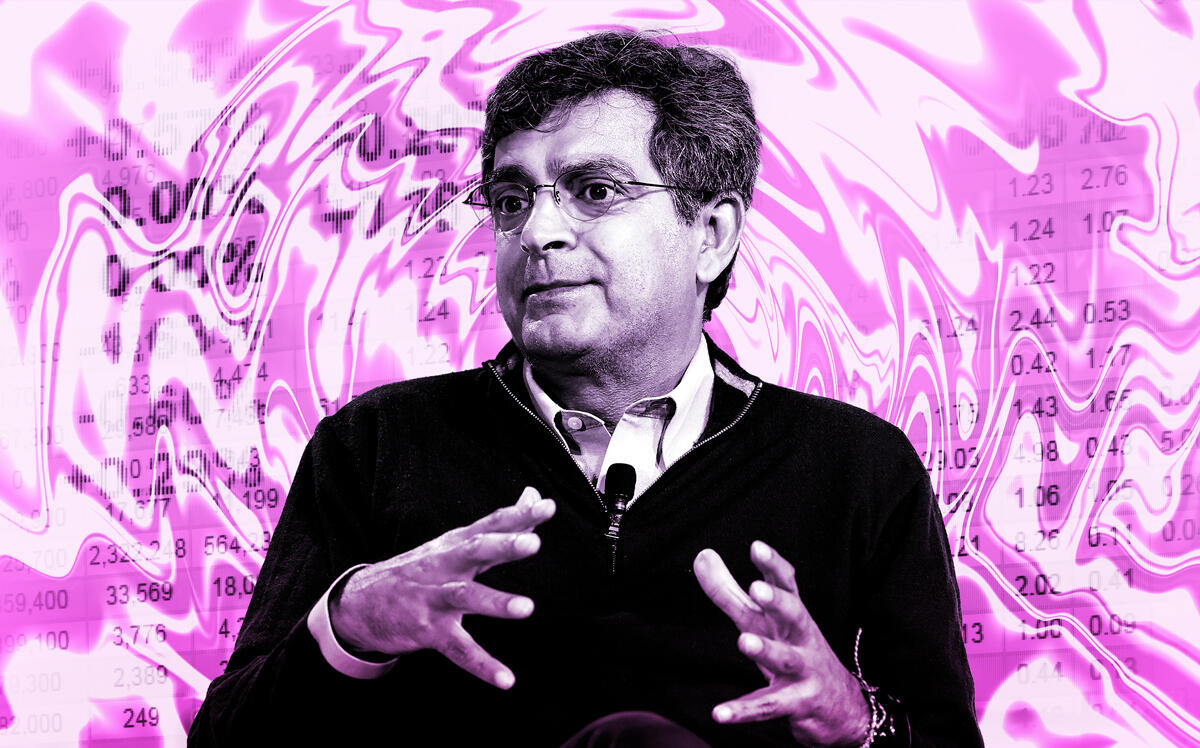 WeWork's Sandeep Mathrani (Getty; Illustration by The Real Deal)