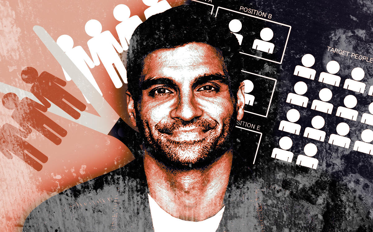 A photo illustration of Blend Labs CEO Nima Ghamsari (Getty, Blend Labs)