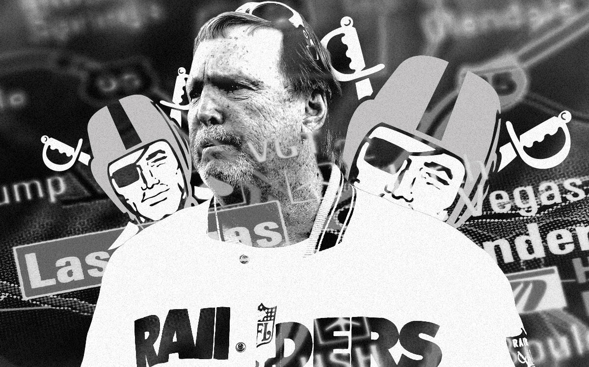 Las Vegas Raiders owner Mark Davis (Photo Illustration by Steven Dilakian for The Real Deal with Getty, Raiders)