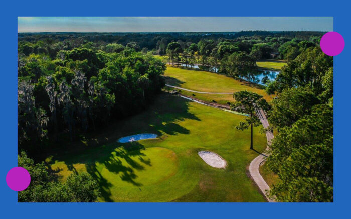 The Pebble Creek Golf Club at 10550 Regents Park Drive in Tampa