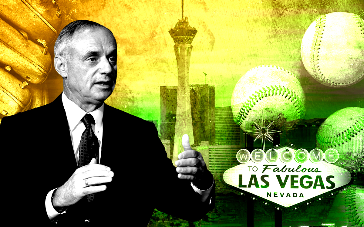 Major League Baseball's Commissioner Rob Manfred, Las Vegas