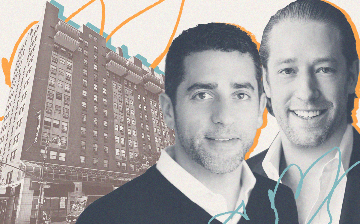 Slate Property Group’s Martin Nussbaum and David Schwartz with 600 Columbus Avenue