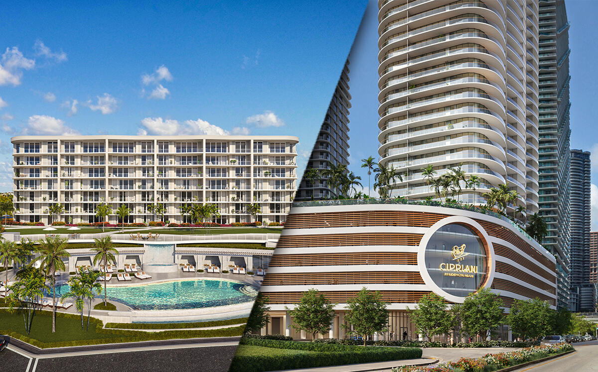 Ritz-Carlton Residences and Cipriani Residences Miami