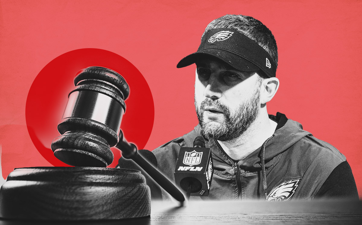 Eagles head coach Nick Sirianni just set a new legal precedent