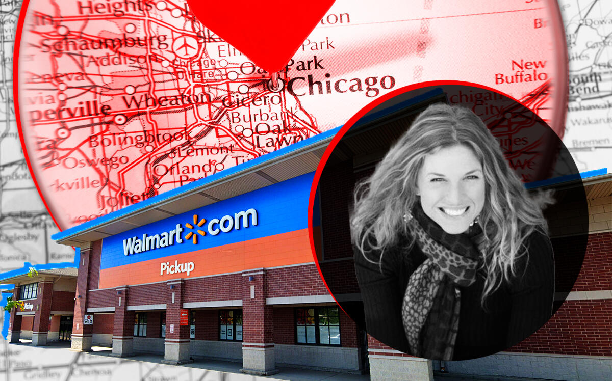 Walmart at 6840 N McCormick Blvd. in Lincolnwood with Felicia McCranie with Walmart