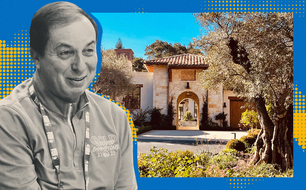 Golden State Warriors owner Joe Lacob with 890 Mountain Home Road