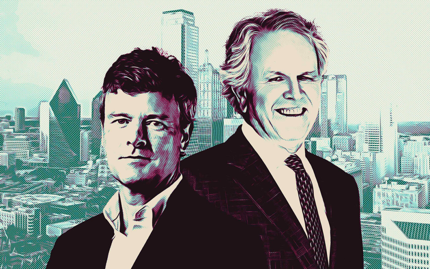 Cadillac Fairview's Duncan Osborne and Lincoln Property Company’s Tim Byrne and City of Dallas