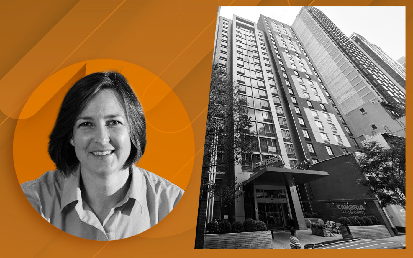 Concord Hospitality’s Julie Richter and the Cambria Hotel at 123 West 28th Street in Chelsea