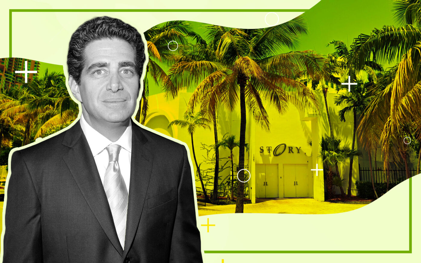 Jeffrey Soffer and the Story nightclub at 124-136 Collins Avenue in Miami Beach