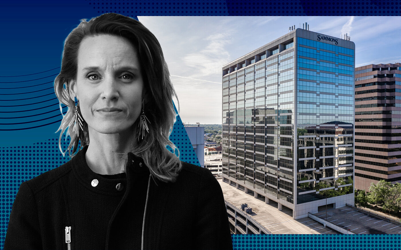 KKR's Lindsey Wright and Sterling Plaza at 5949 Sherry Lane in Dallas
