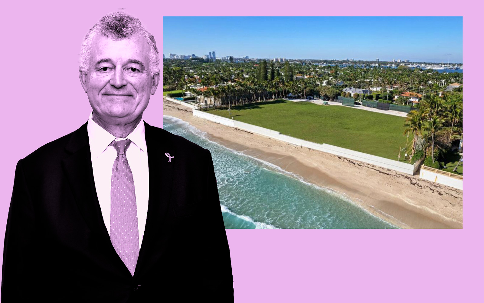 William Lauder lists Palm Beach properties for record $200M