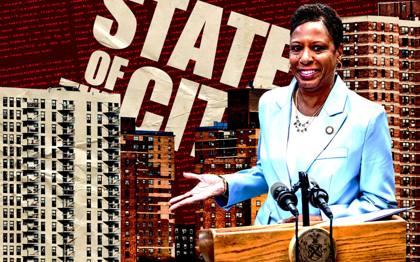 A photo illustration of City Council Speaker Adrienne Adams (Getty)