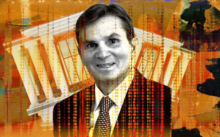 A photo illustration of former Signature Bank CEO Joseph DePaolo (Getty)