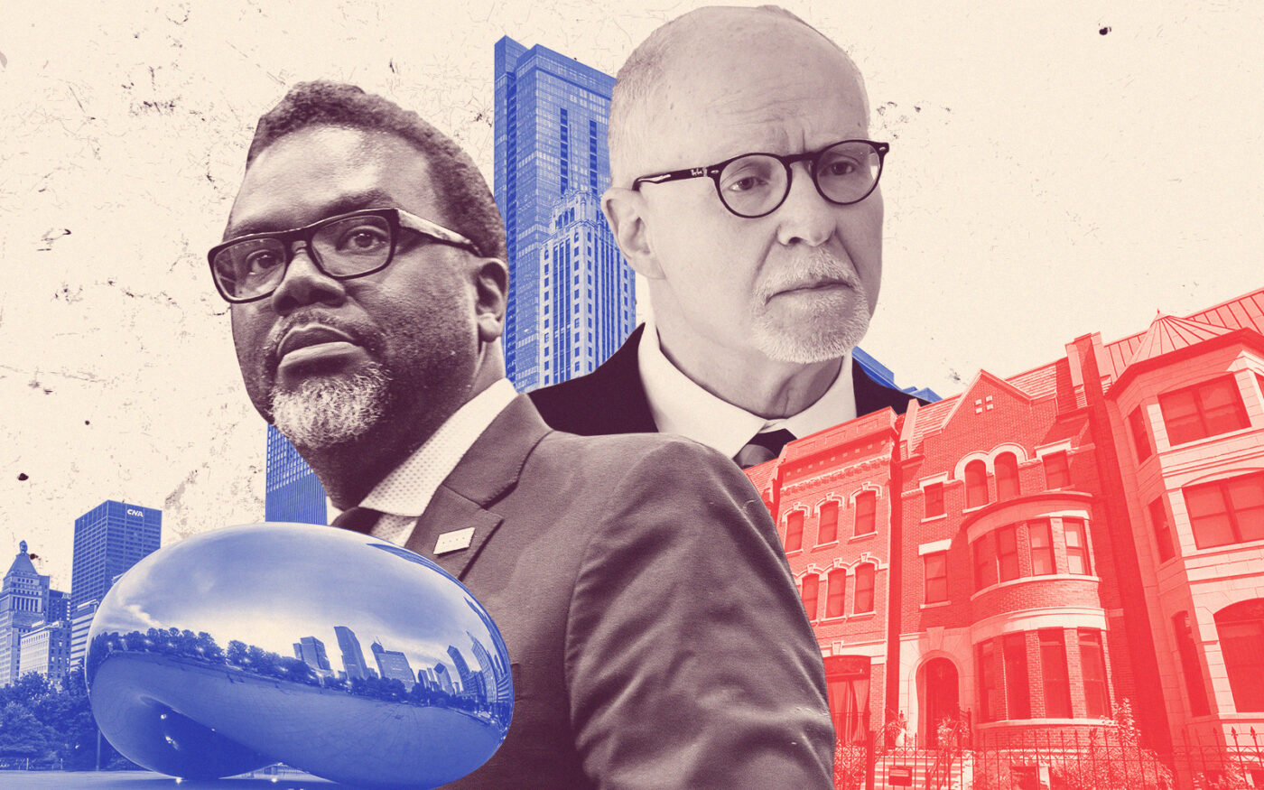 Brandon Johnson and Paul Vallas and the Chicago Mansion Tax